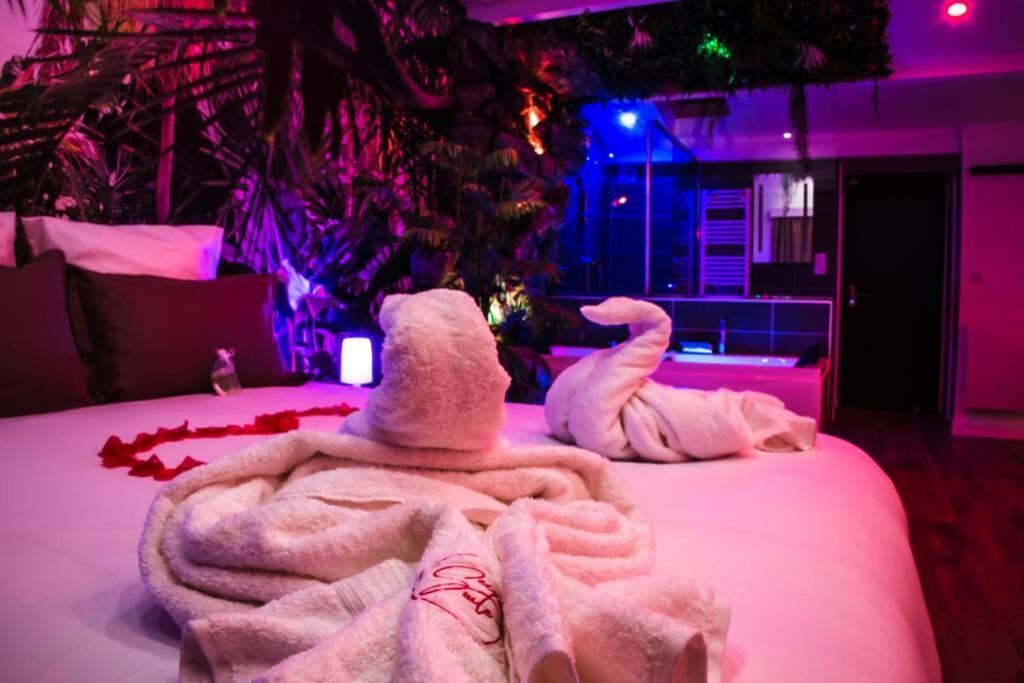 Secret Suite "Jungle" - Jacuzzi Privatif - Gare Rer C - Proche Paris Brétigny-sur-Orge Exteriér fotografie